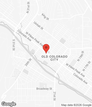 Map of Thunder and Buttons II - 2415 W Colorado Ave, Colorado Springs, CO, 80904, US